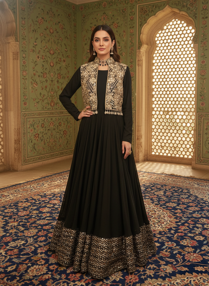 An Anarkali and Koti- (FAV-41)