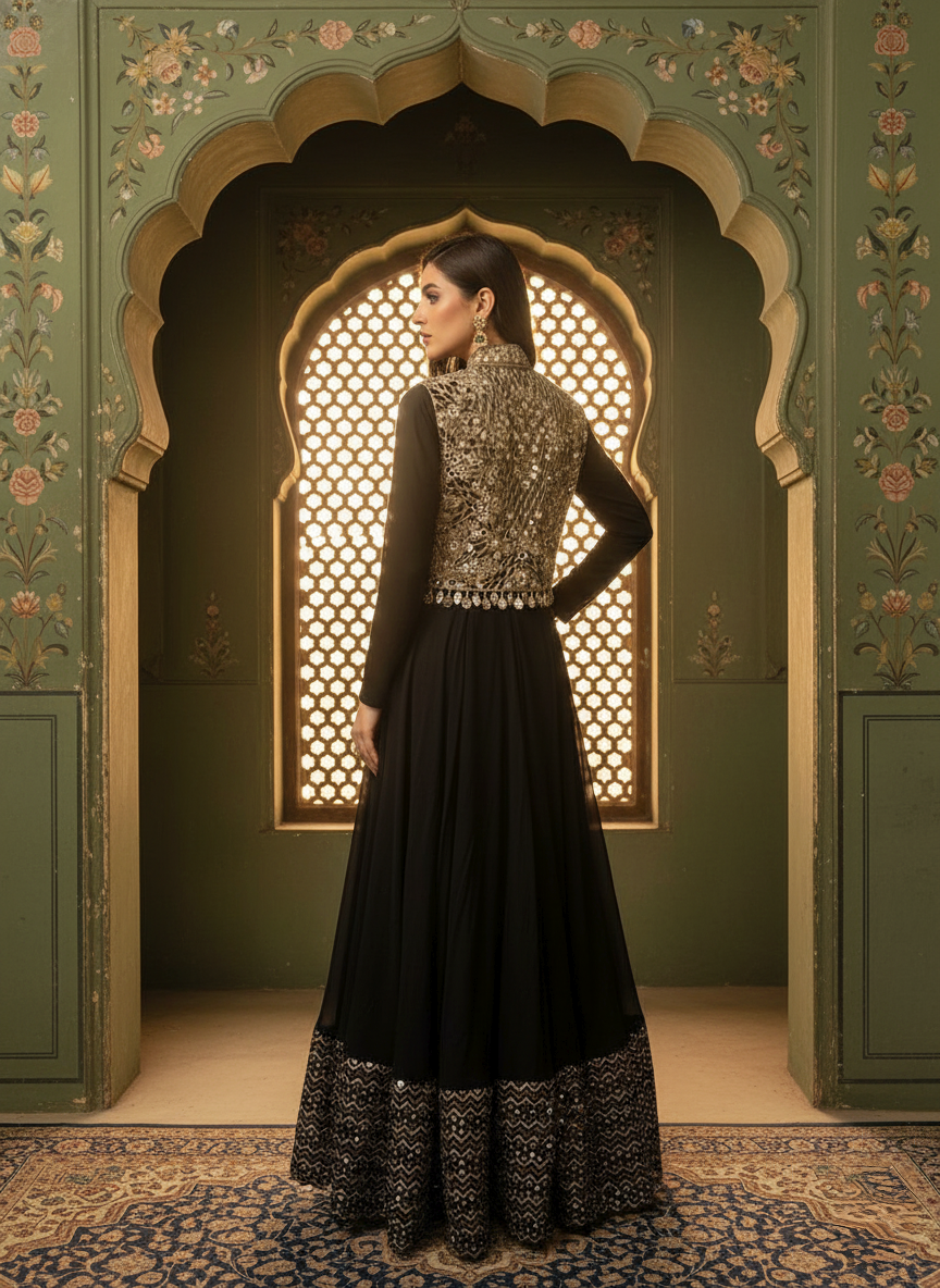 An Anarkali and Koti- (FAV-41)