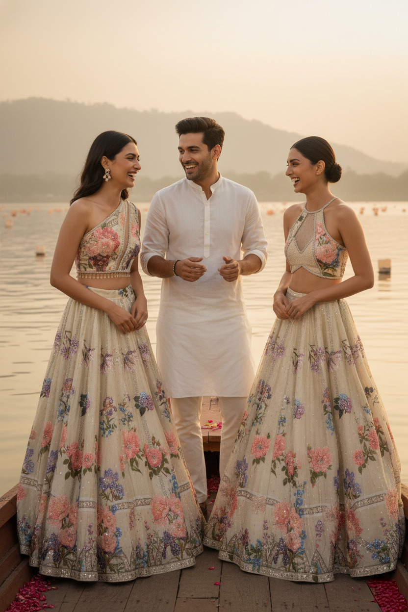 A ghagra set-(EMB-50)