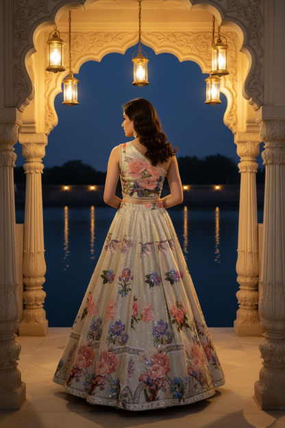 A ghagra set-(EMB-50)