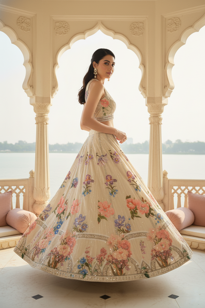 A Ghagra set- (MMB-9909)