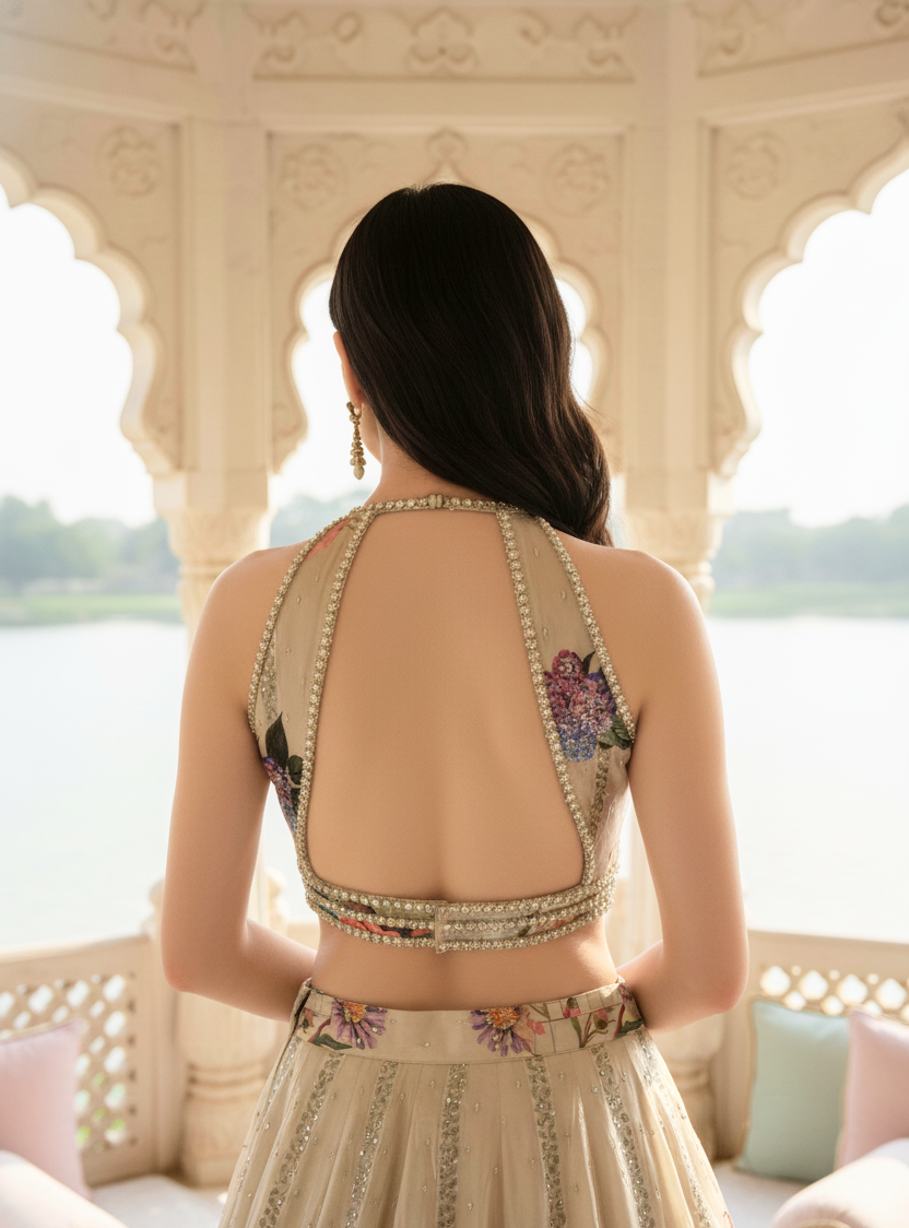 A Ghagra set- (MMB-9909)