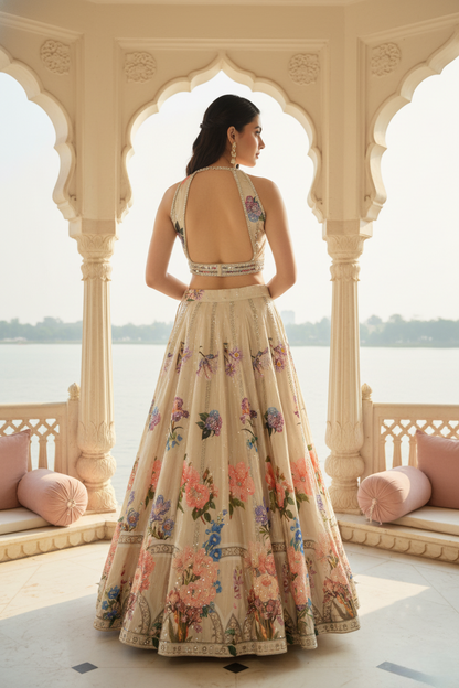 A Ghagra set- (MMB-9909)