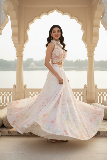 A ghagra set-(EL-999)