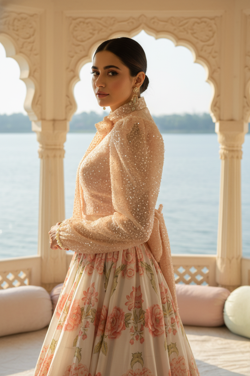 A ghagra set-(EL-104)