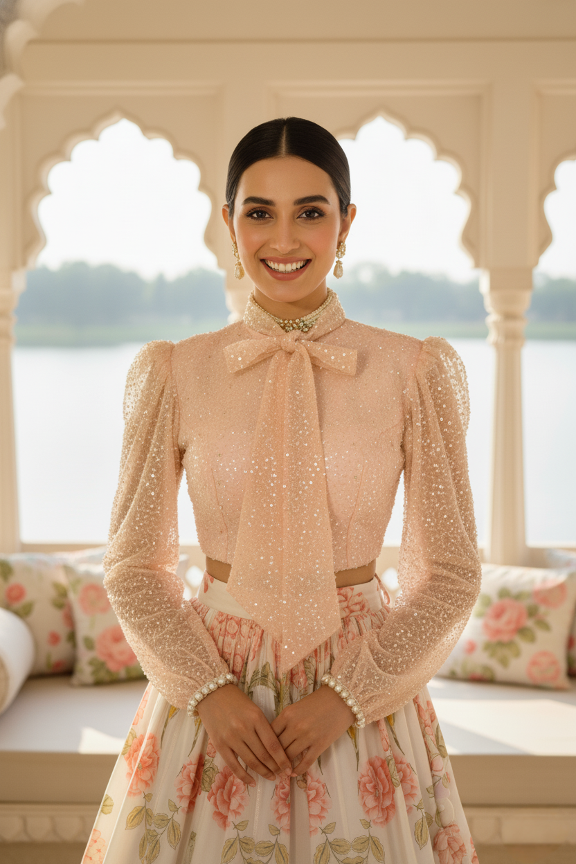 A ghagra set-(EL-104)