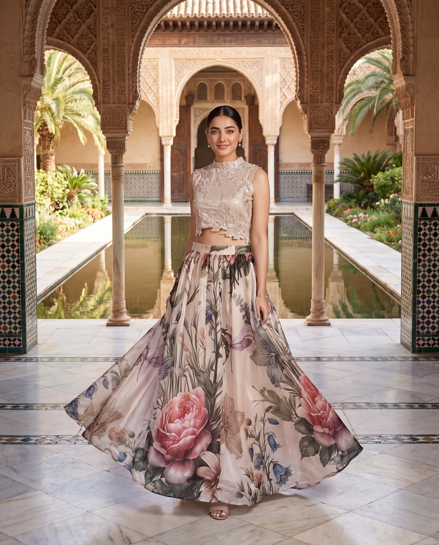 A ghagra set-(DF-76410)