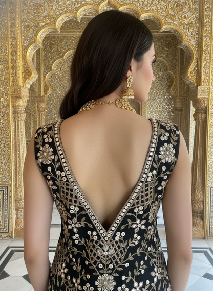 A kurta and gharara pants-(ISH-5)