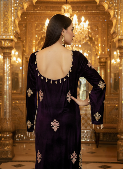 A long jacket- (FS-55103)