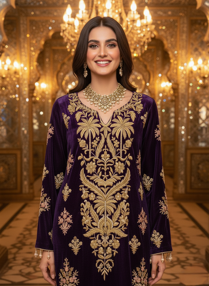 A long jacket- (FS-55103)