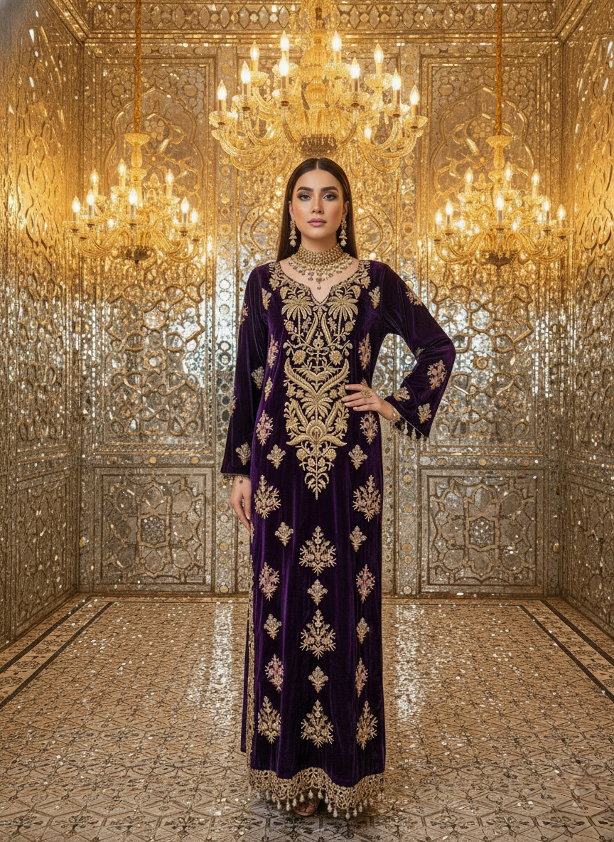 A long jacket- (FS-55103)