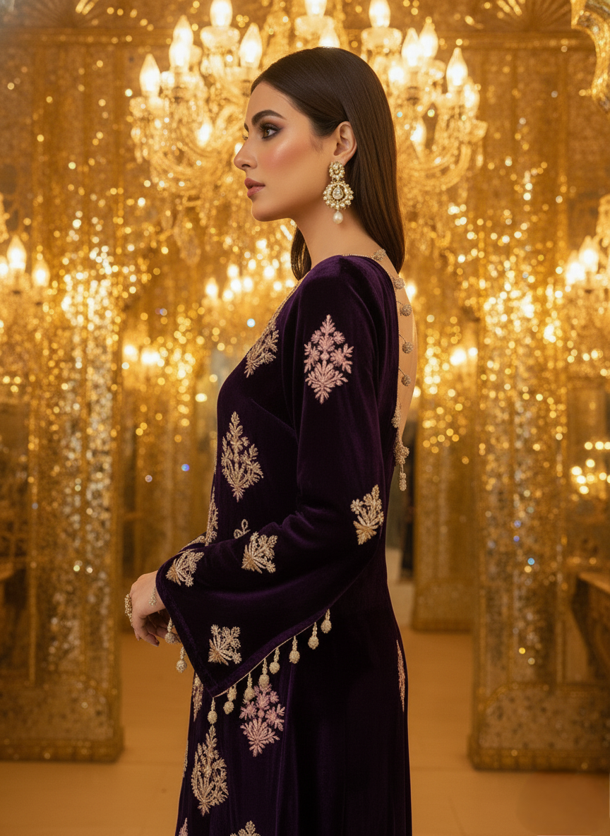 A long jacket- (FS-55103)