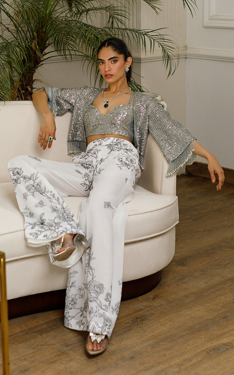 A JACKET AND PALAZZO (RTM-20)