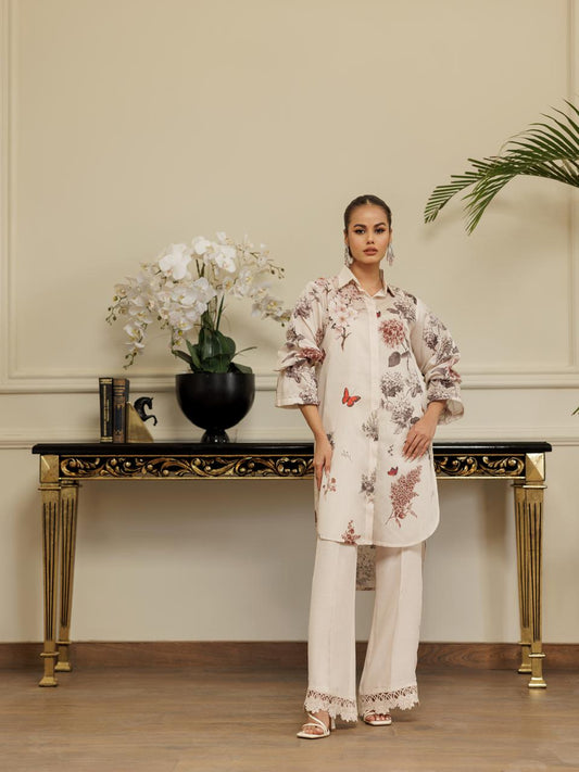 Kurta and pant set-(9599)