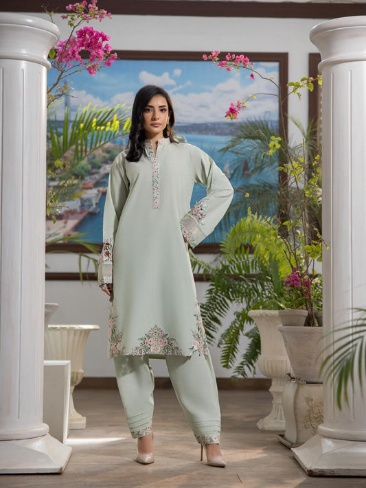Kurta and pant set-(8382)