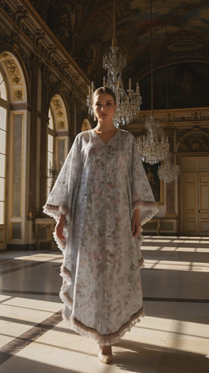 An embroidered kaftan