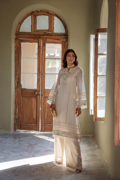 Embroidered Cotton Net Tunic (OA-7779)