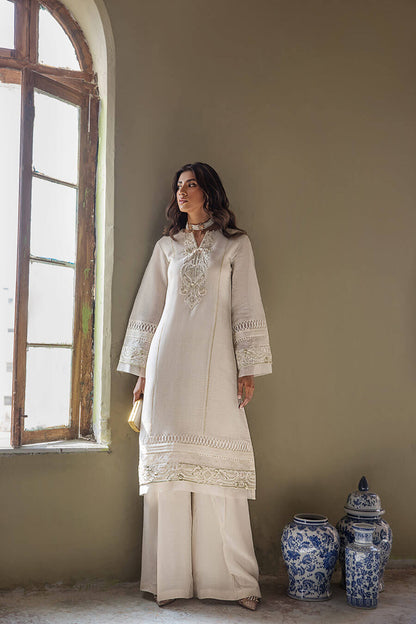 Embroidered Cotton Net Tunic (OA-7779)