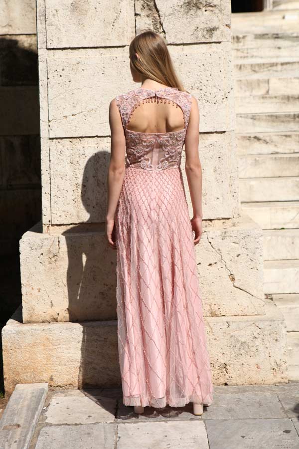 Light Pink Anarkali Dress (RO2006)